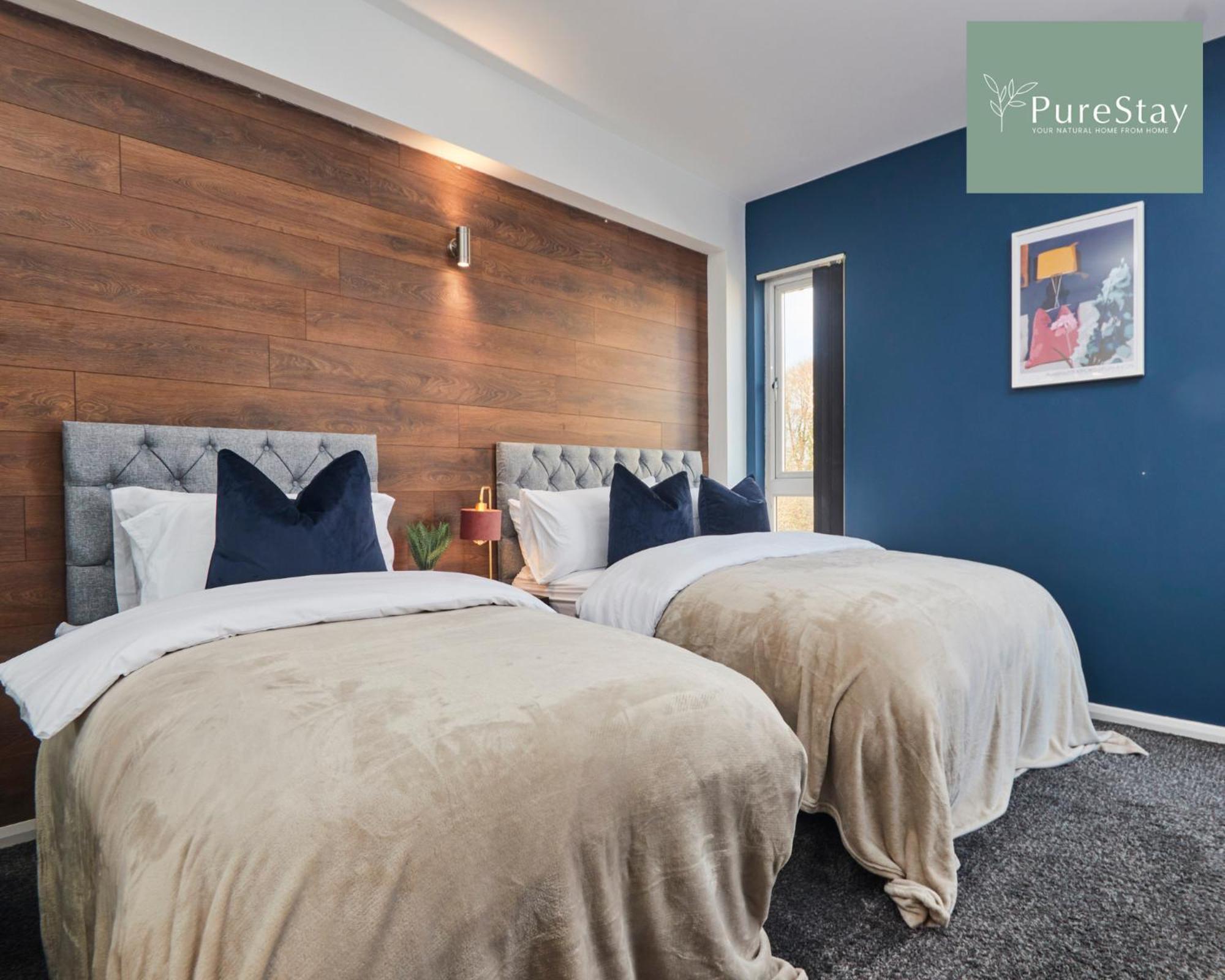 Superb House Manchester Near Etihad With Free Parking Sleeps 8 מראה חיצוני תמונה